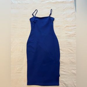 Lulu’s Paulina Bodycon Midi Dress (Size Small)